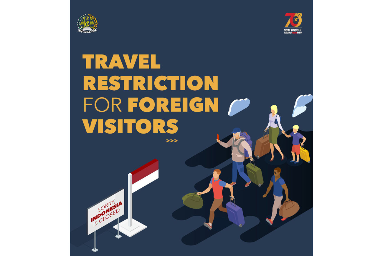 Temporary Entry Ban for Foreign Citizens Entering the Republic of Indonesia